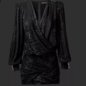 H&M x BALMAIN Draped Dress